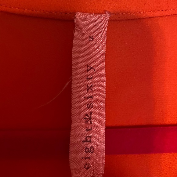 Eight Sixty Coral V Neck Dress - Picture 4 of 5